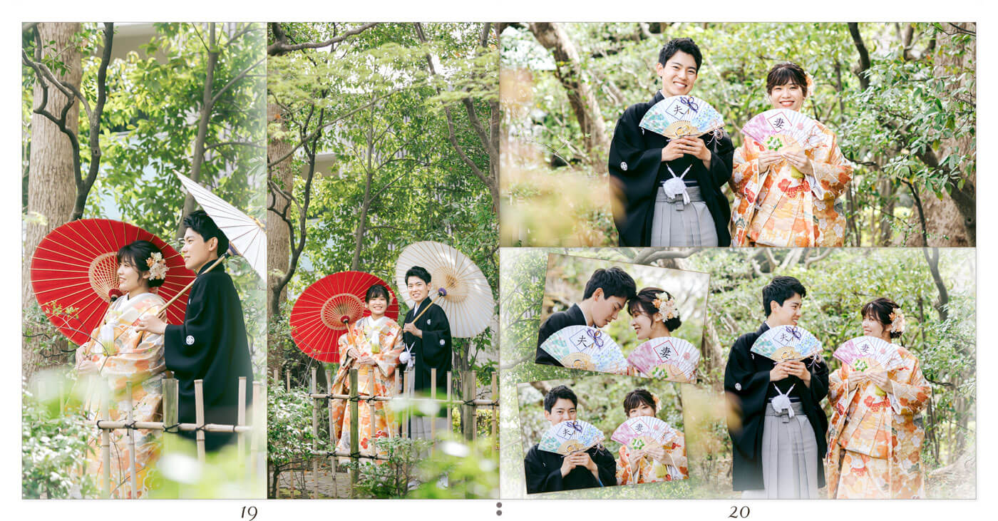 19～20ページ 松風園 ウエディングアルバム