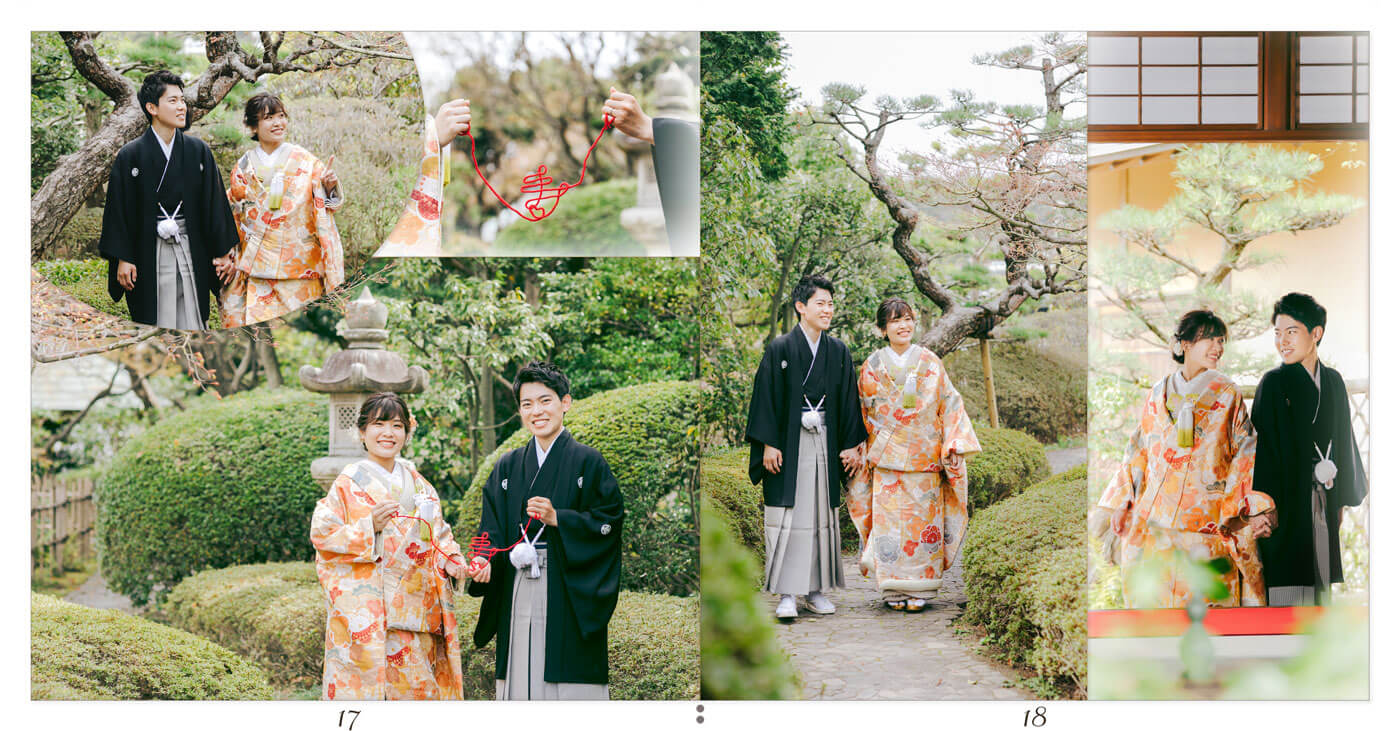 17～18ページ 松風園 ウエディングアルバム