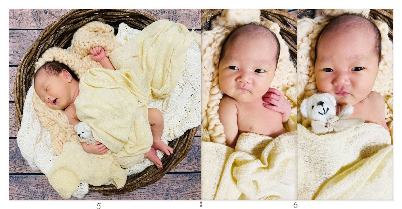 5～6ページ ニューボーンアルバム