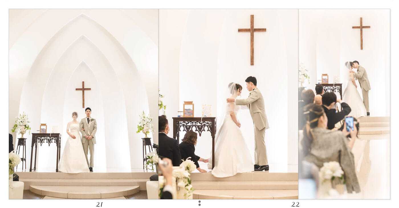 21～22ページ セントクロワール 結婚アルバム