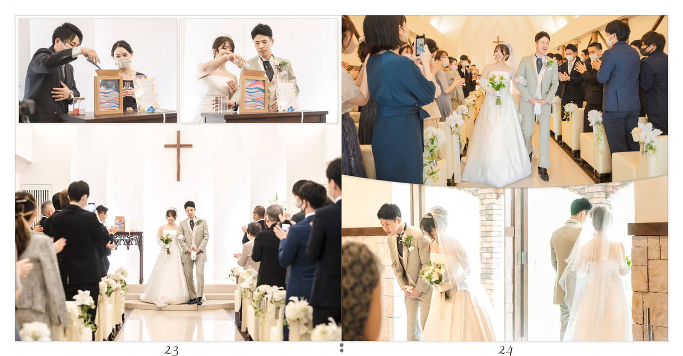 23～24ページ セントクロワール 結婚アルバム