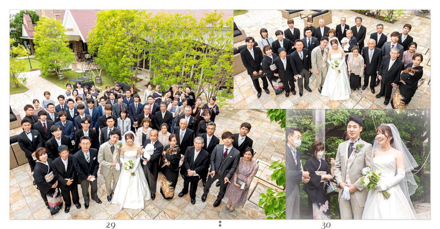 29～30ページ セントクロワール 結婚アルバム