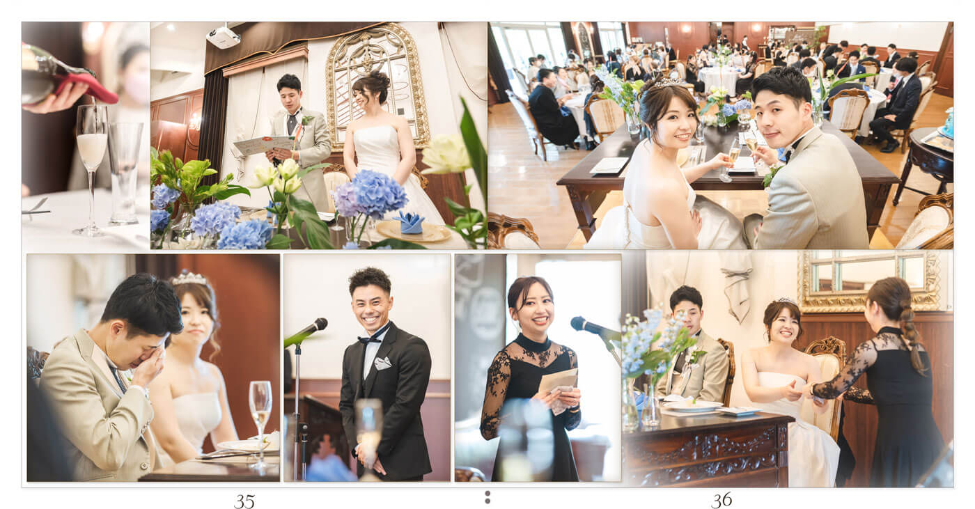 35～36ページ セントクロワール 結婚アルバム