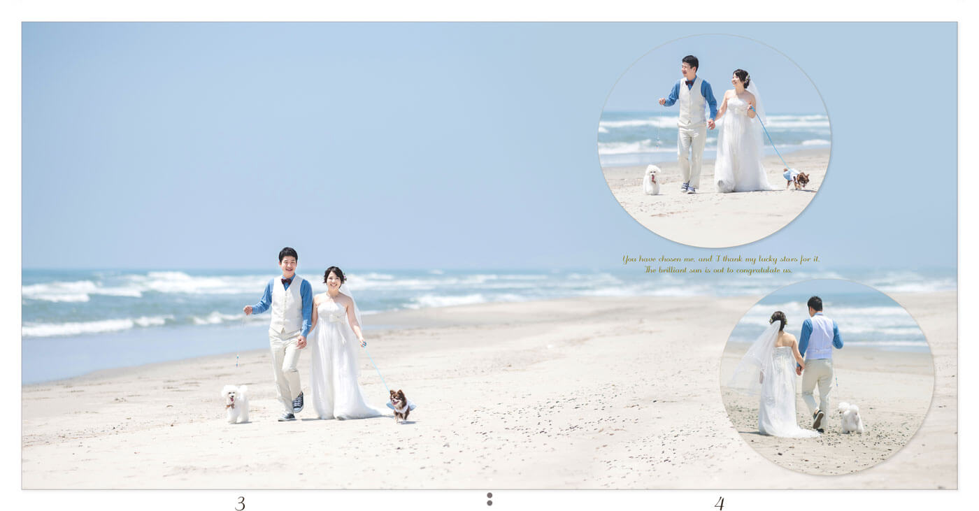 3～4ページ セントクロワール 結婚アルバム