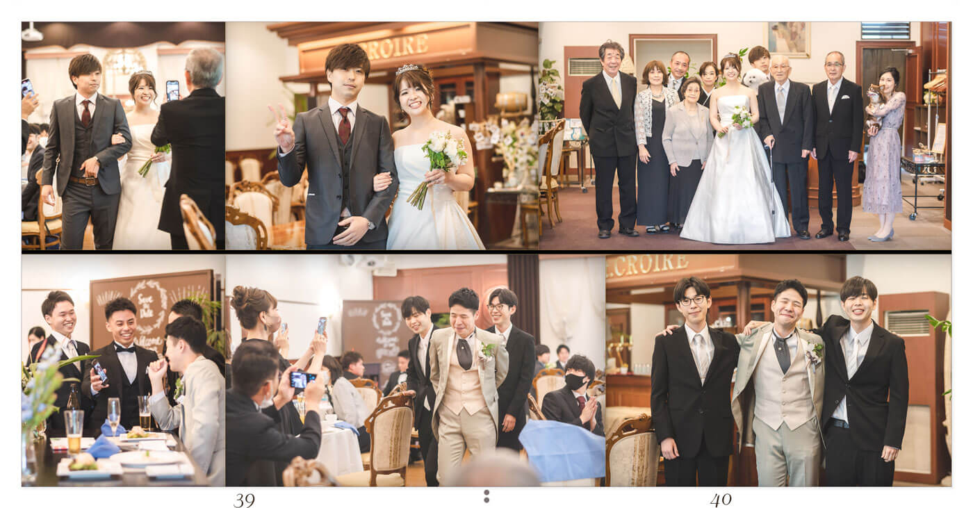 39～40ページ セントクロワール 結婚アルバム