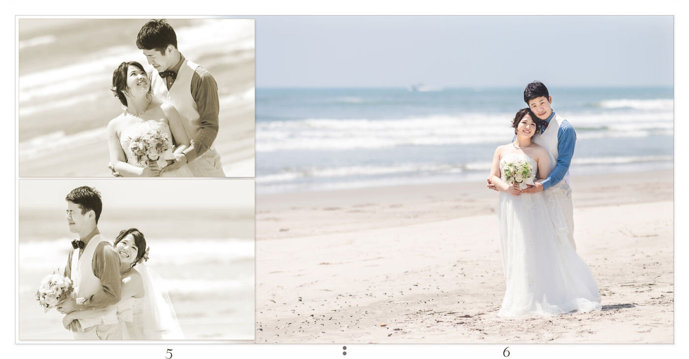 5～6ページ セントクロワール 結婚アルバム
