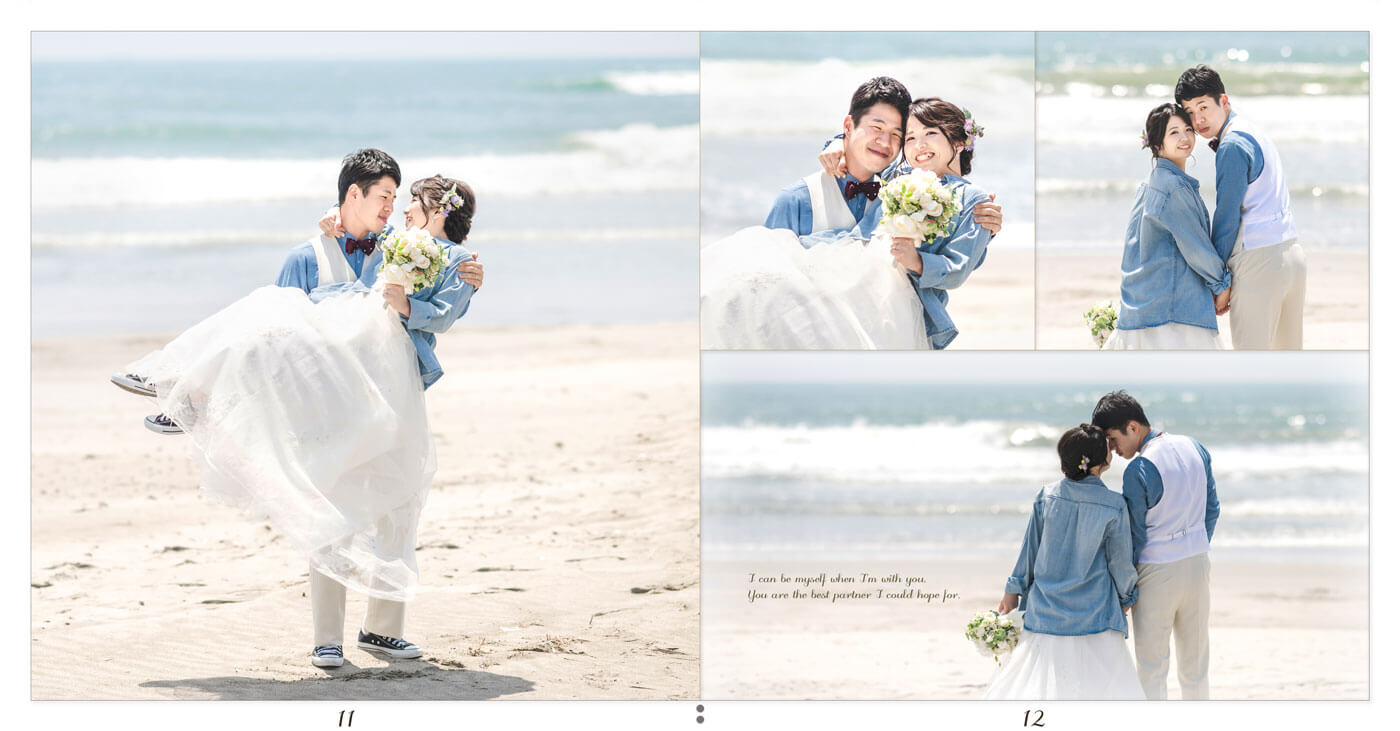 11～12ページ セントクロワール 結婚アルバム