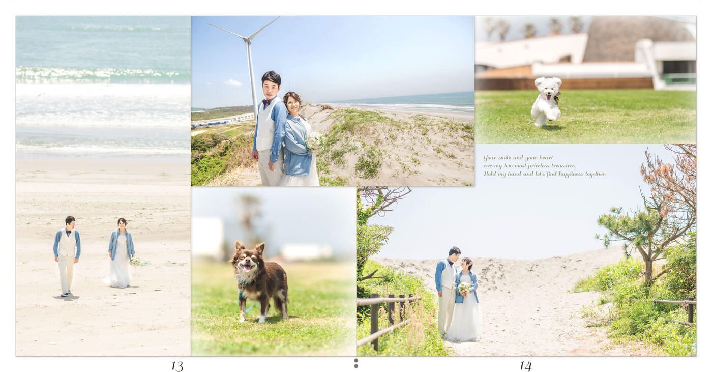 13～14ページ セントクロワール 結婚アルバム