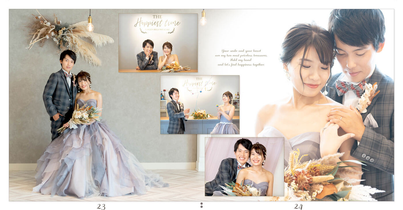 23～24ページ 日向景修園・一ツ葉サンビーチ 前撮り