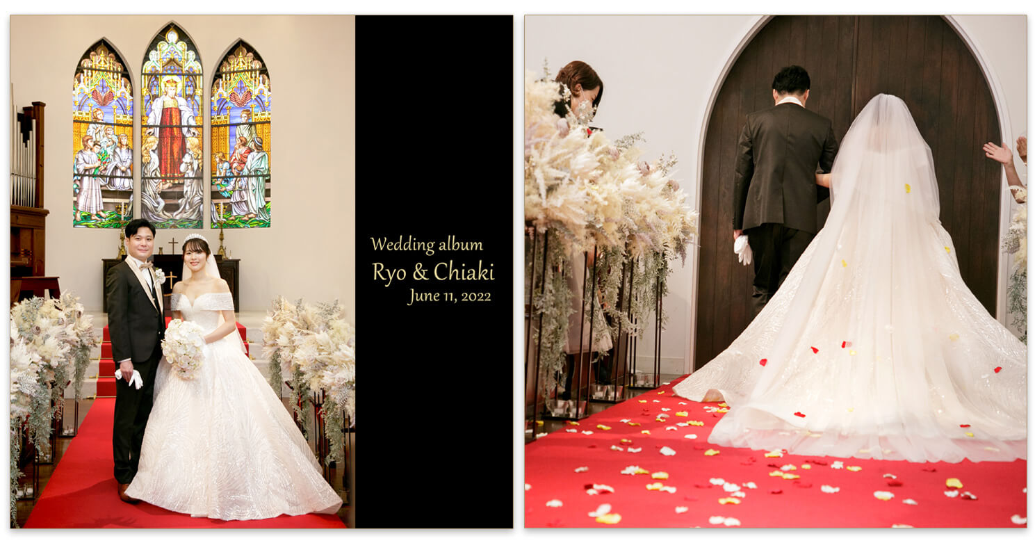マリーゴールド門司港迎賓館 結婚式アルバム 表紙