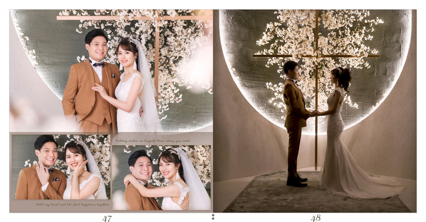 47～48ページ 洋装 前撮り