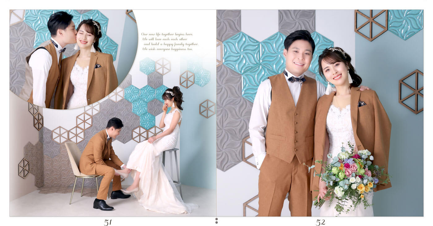 51～52ページ 洋装 前撮り