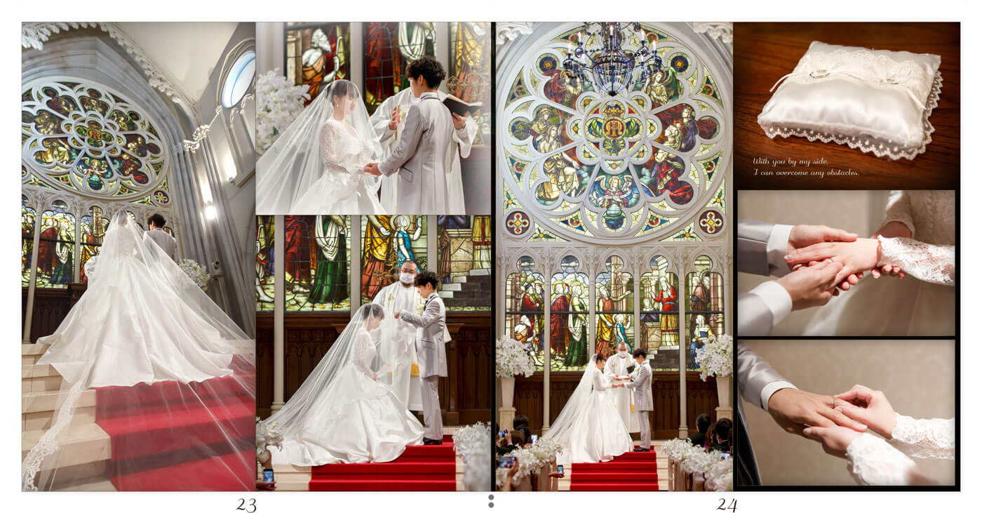 23～24ページ 伊勢山ヒルズ 結婚式アルバム