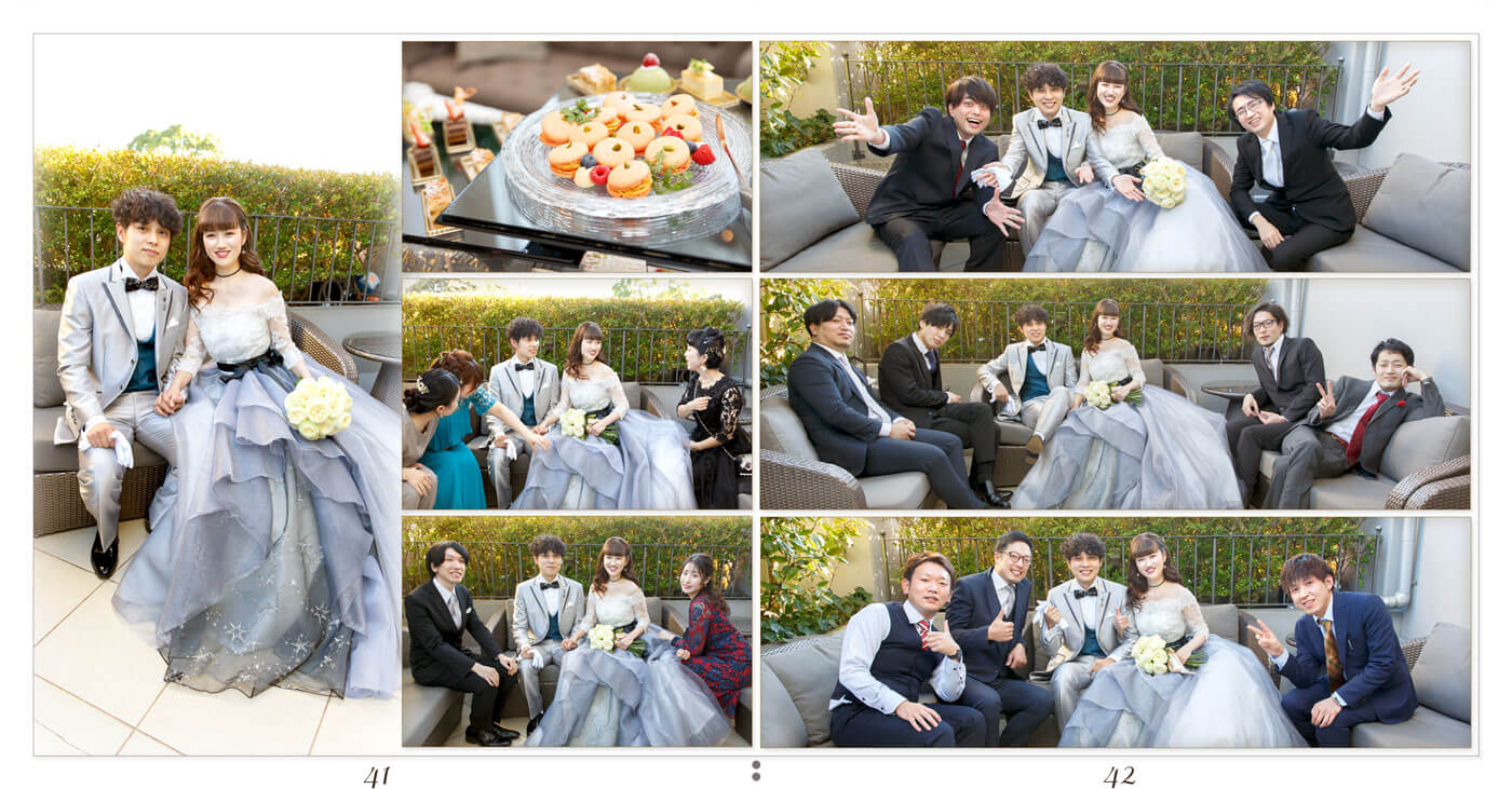 41～42ページ グラマシースイート邸 結婚式アルバム