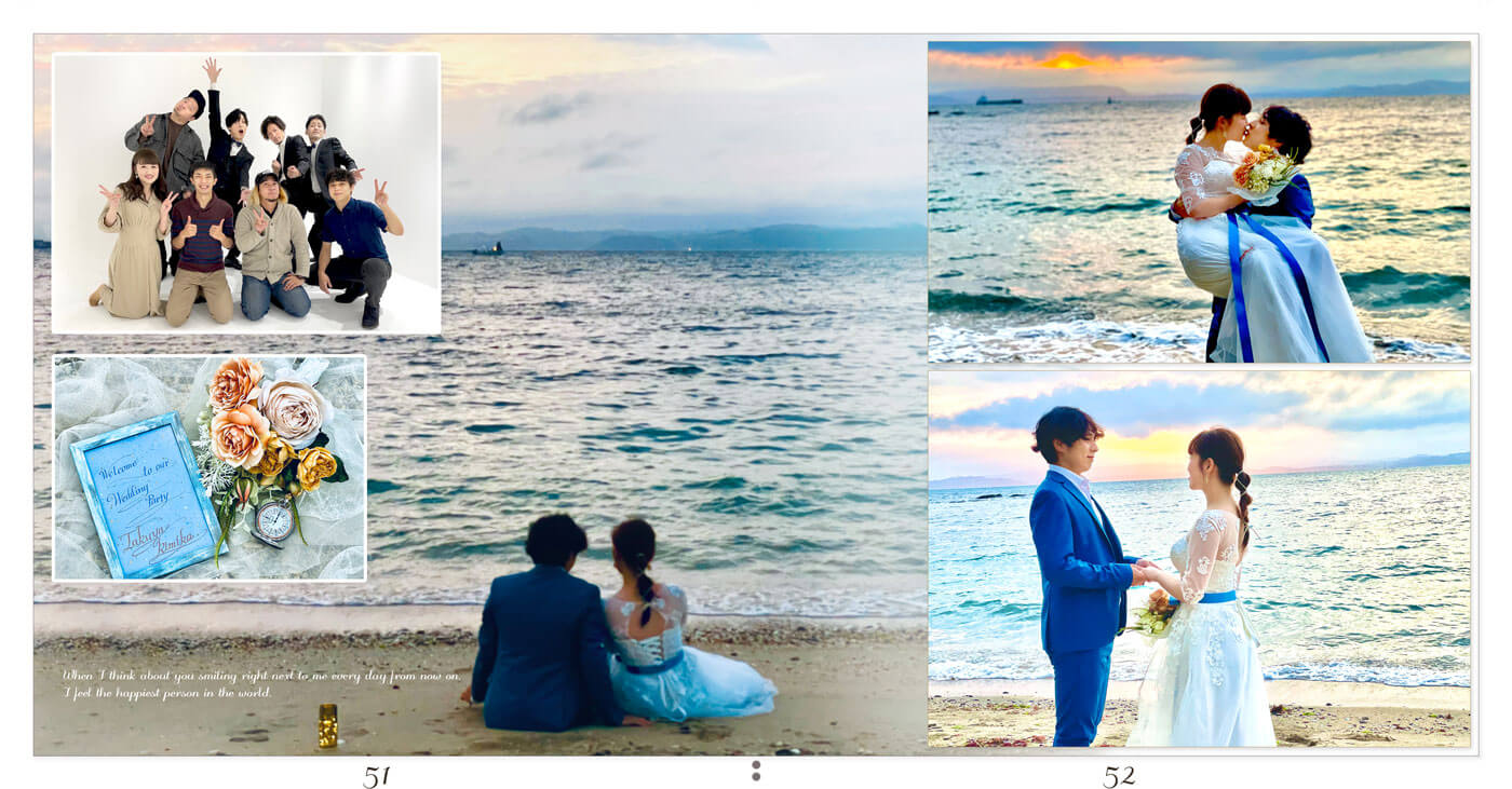 51～52ページ グラマシースイート邸 結婚式アルバム