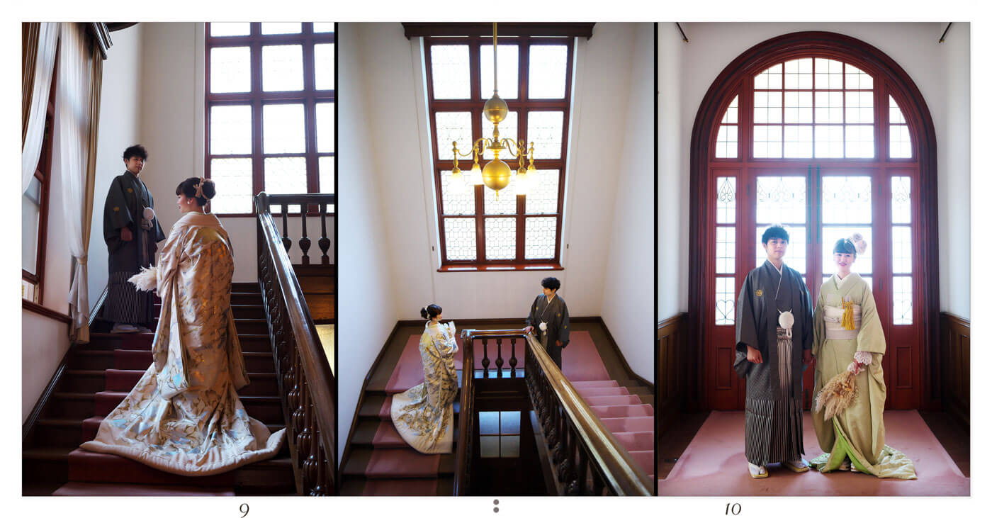 9～10ページ 伊勢山ヒルズ 前撮りアルバム