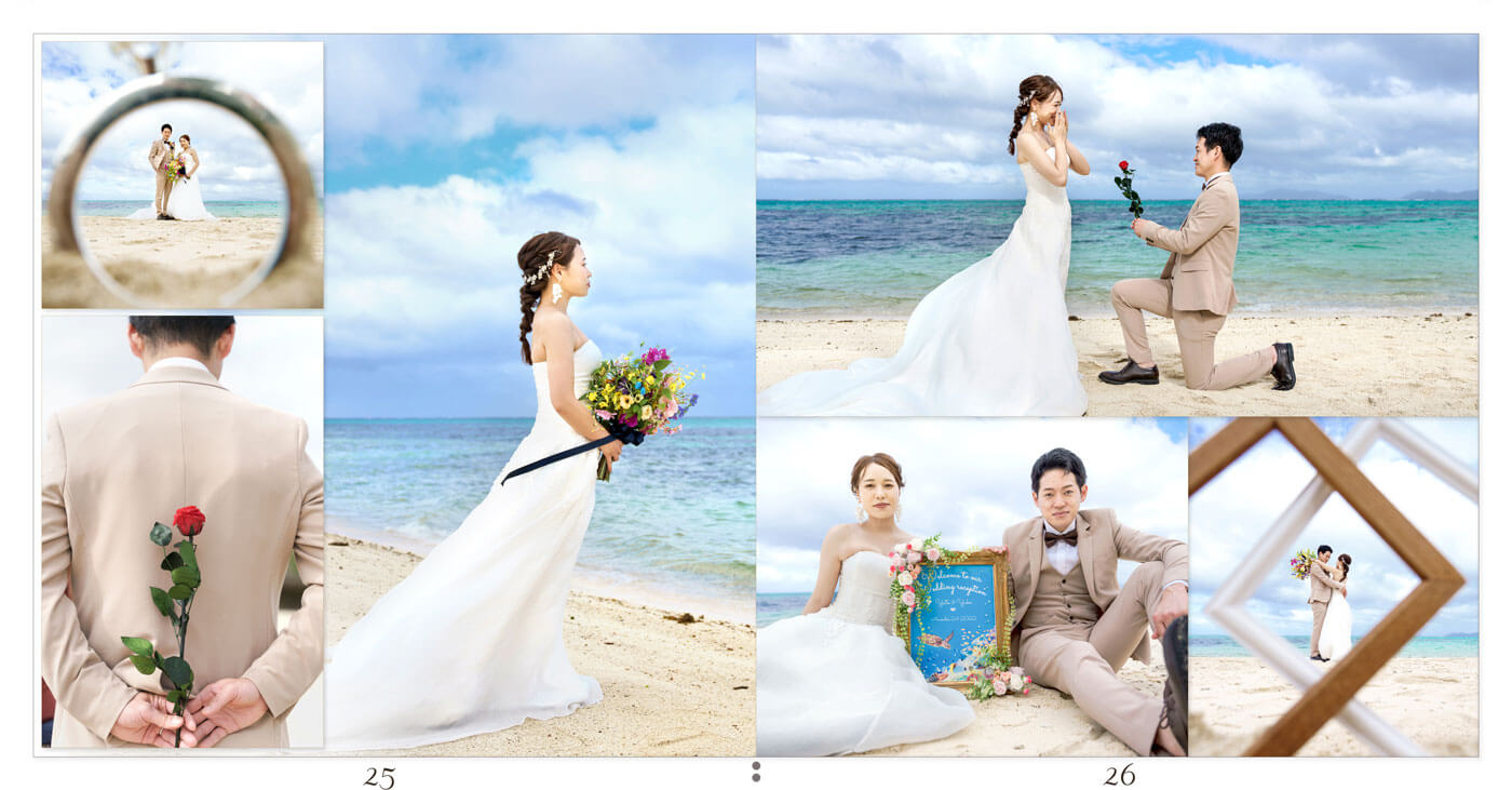 25～26ページ ANAインターコンチネンタル石垣リゾート 結婚式アルバム