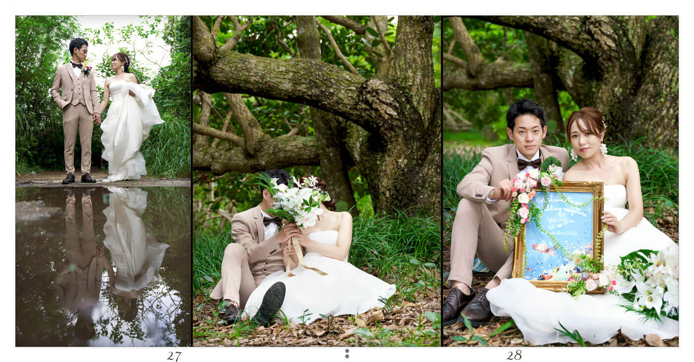 27～28ページ ANAインターコンチネンタル石垣リゾート 結婚式アルバム