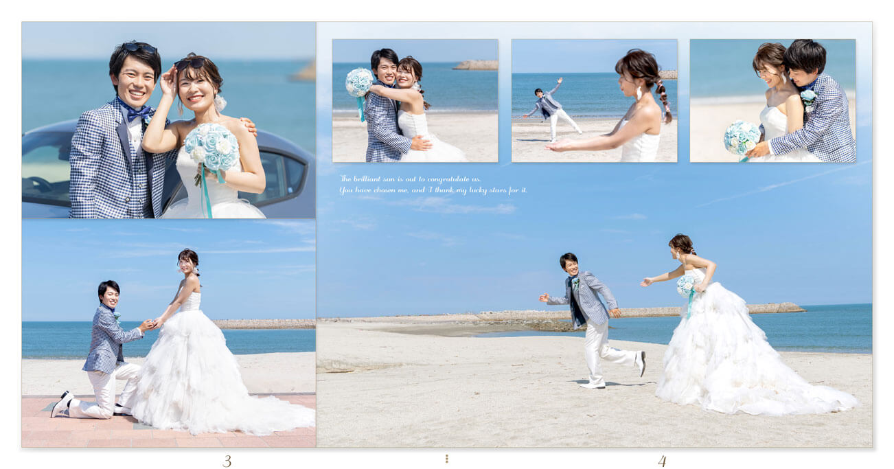 3～4ページ ガーデンベルズ宮崎 結婚式アルバム