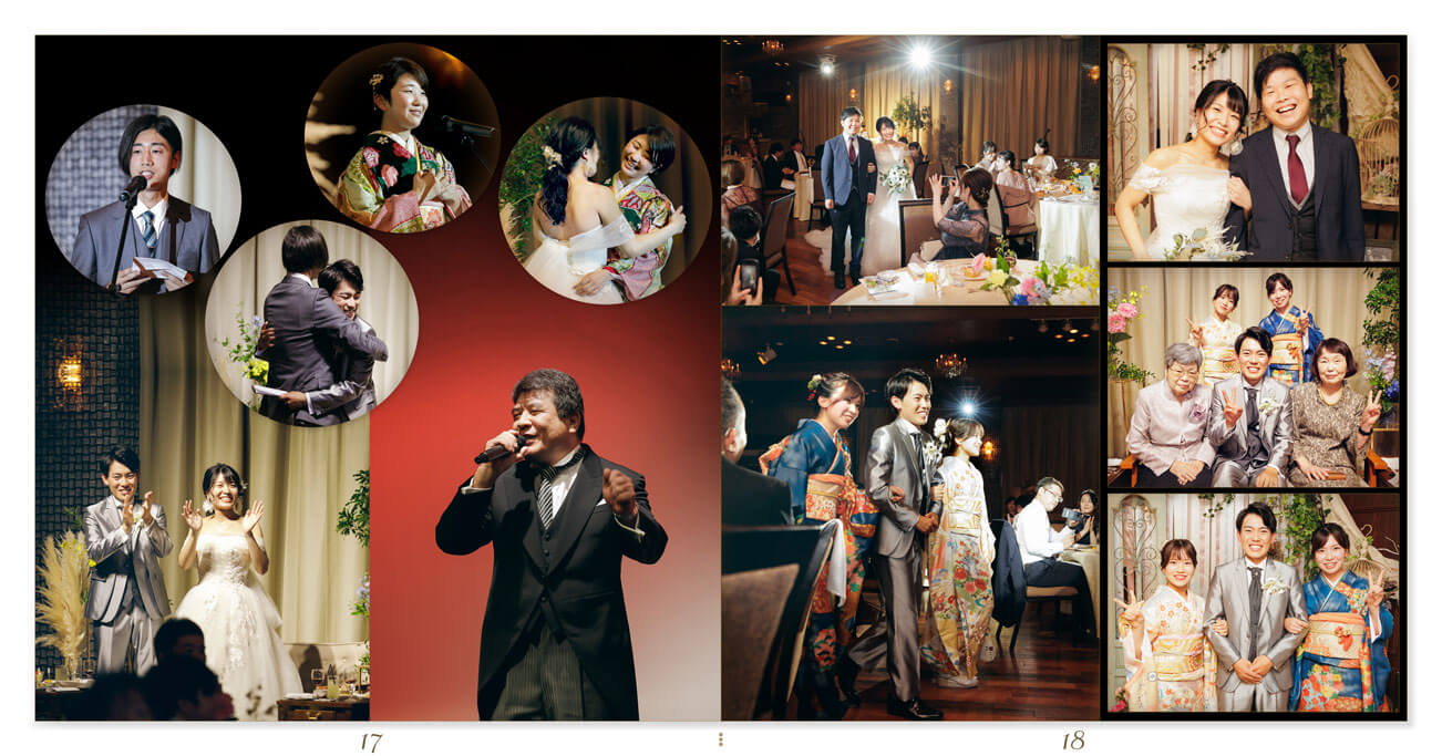 17～18ページ ガーデンベルズ宮崎 結婚式アルバム