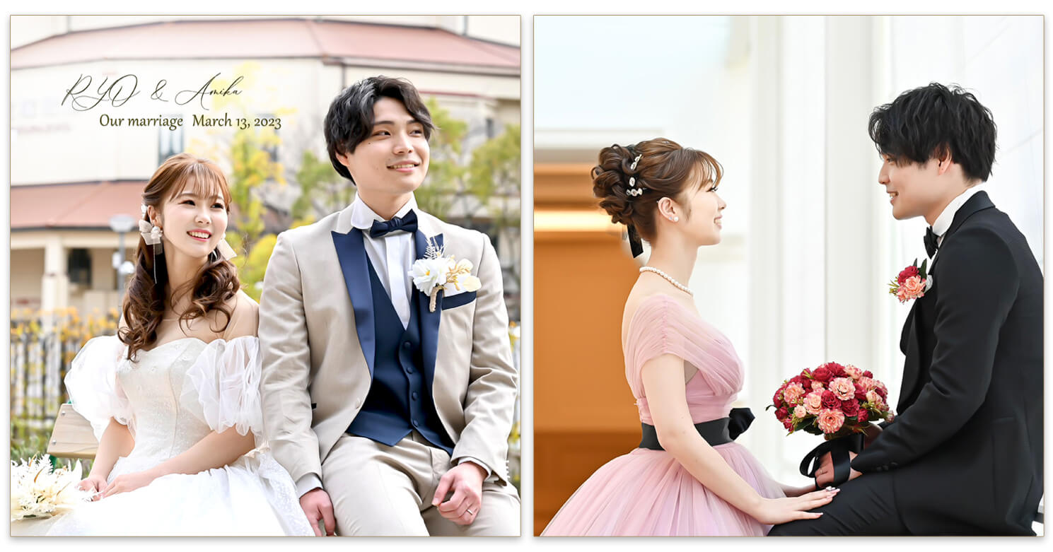 宝塚大劇場 フォトウェディングアルバム 表紙