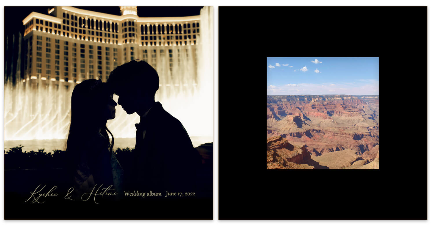 ラスベガス後撮りアルバム 表紙