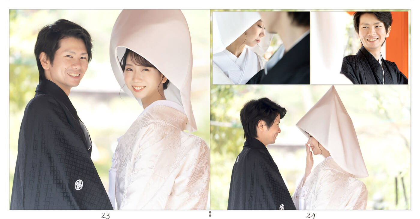 23～24ページ 金澤神社 結婚式アルバム
