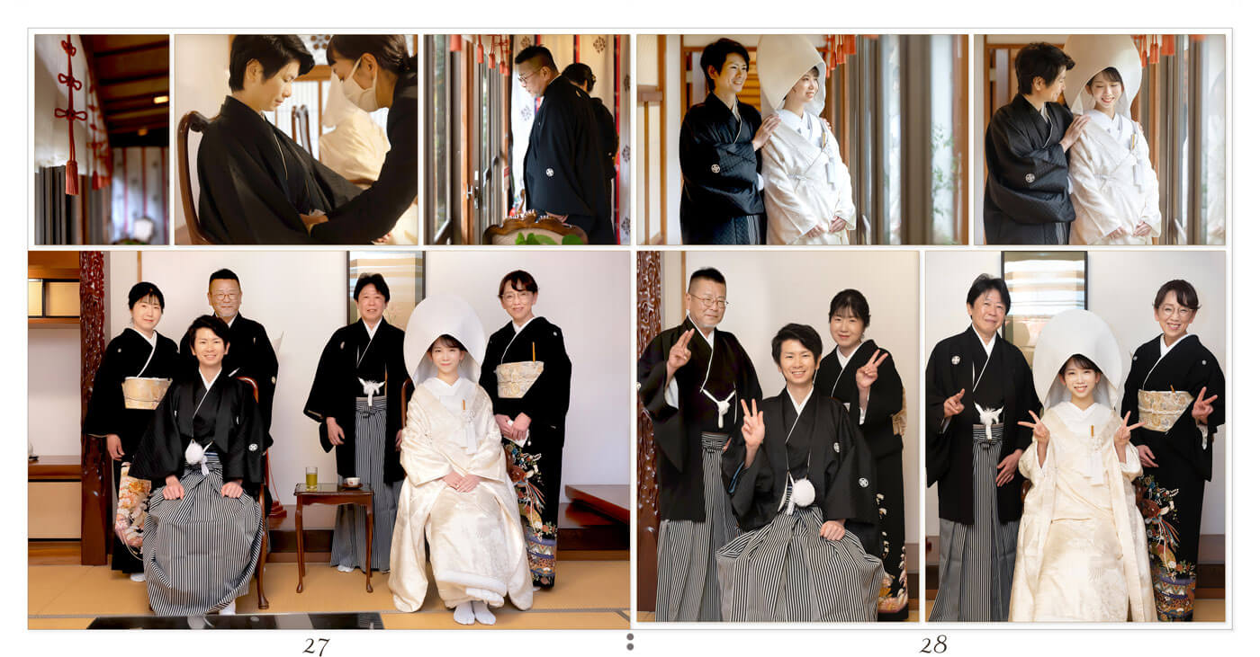 27～28ページ 金澤神社 結婚式アルバム