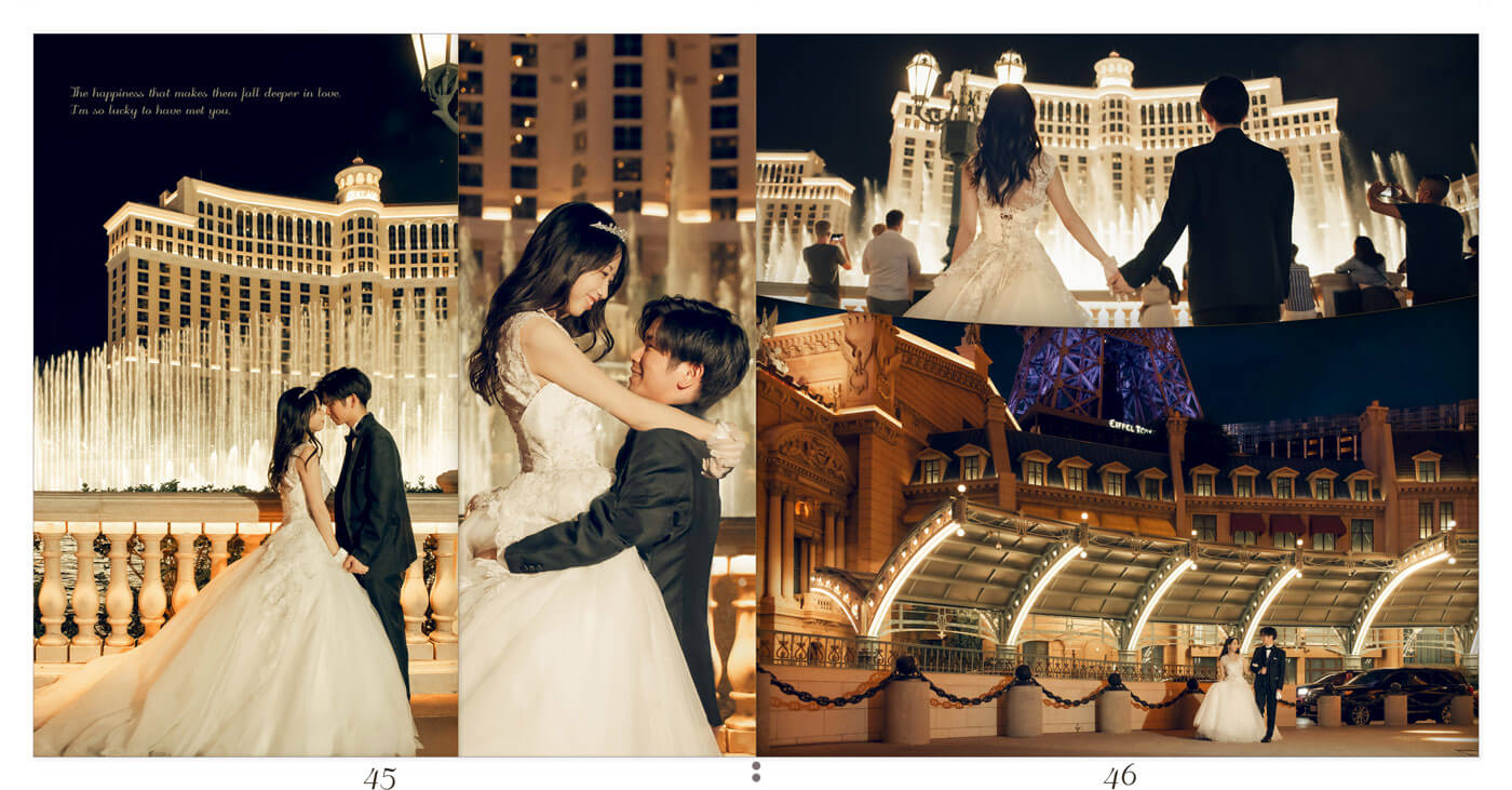 45～46ページ ラスベガス 後撮りアルバム