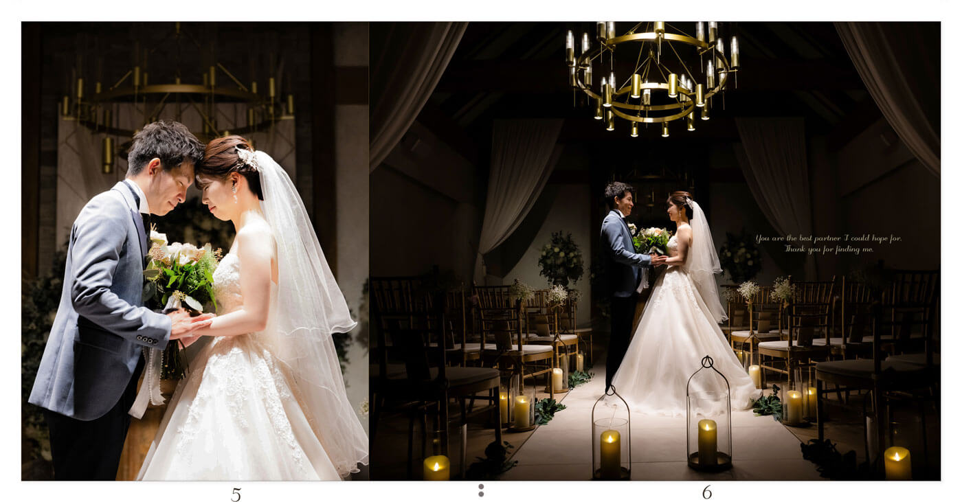 5～6ページ ザ・トレス 常滑 結婚式アルバム