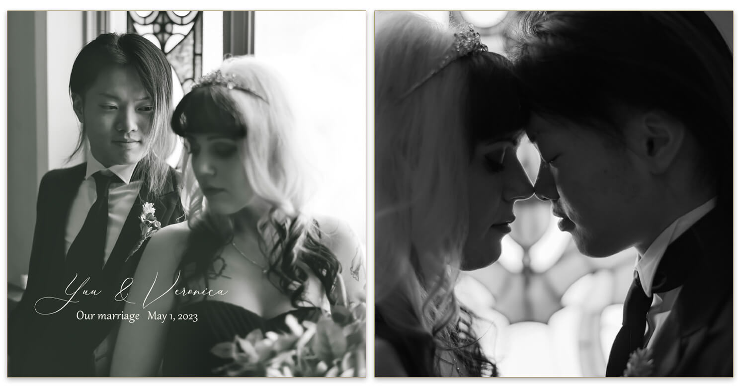 大阪市中央公会堂 フォトウェディングアルバム 表紙