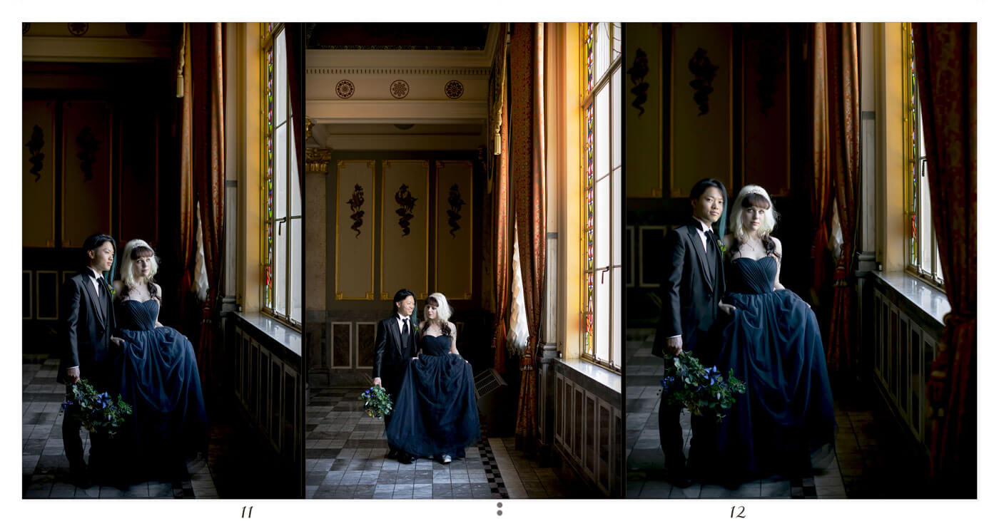 11～12ページ 大阪市中央公会堂 フォトウェディングアルバム