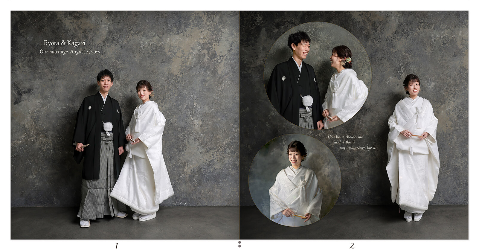 1～2ページ 旧居留地38番館 結婚アルバム