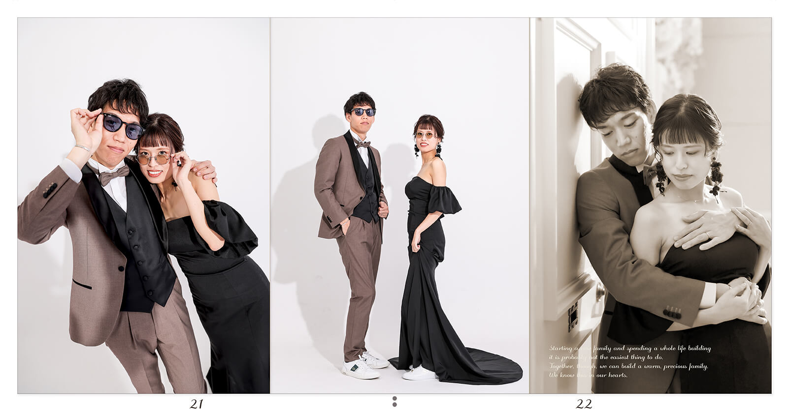 21～22ページ 旧居留地38番館 結婚アルバム