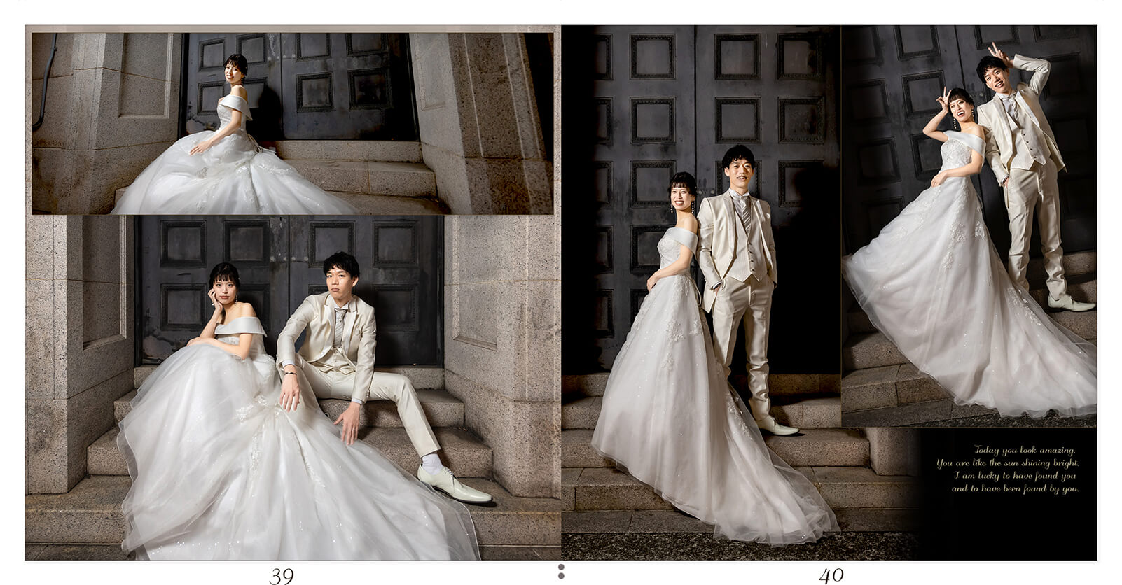 39～40ページ 旧居留地38番館 結婚アルバム