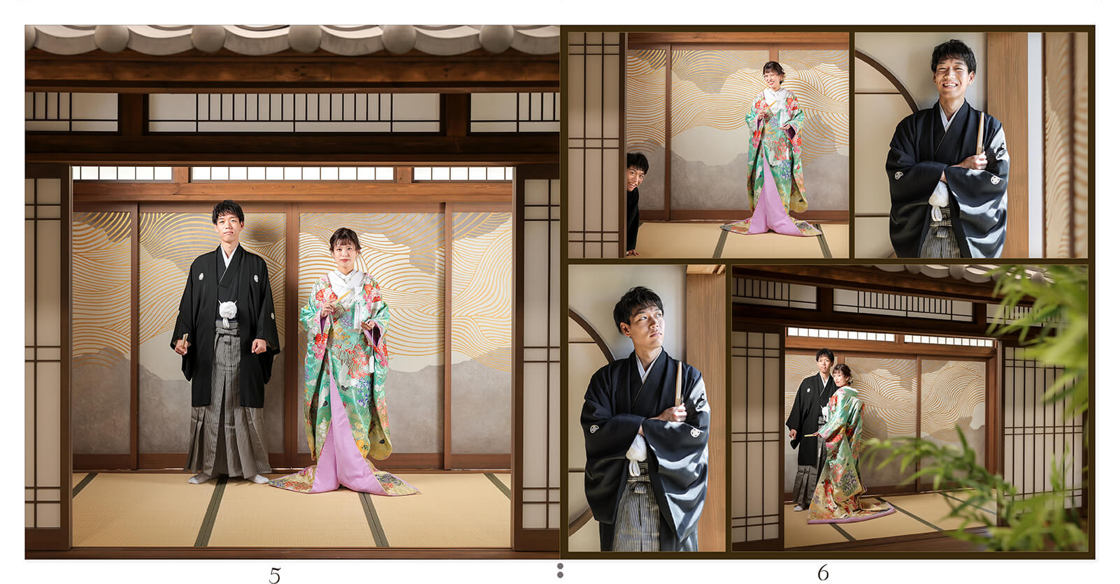 5～6ページ 旧居留地38番館 結婚アルバム