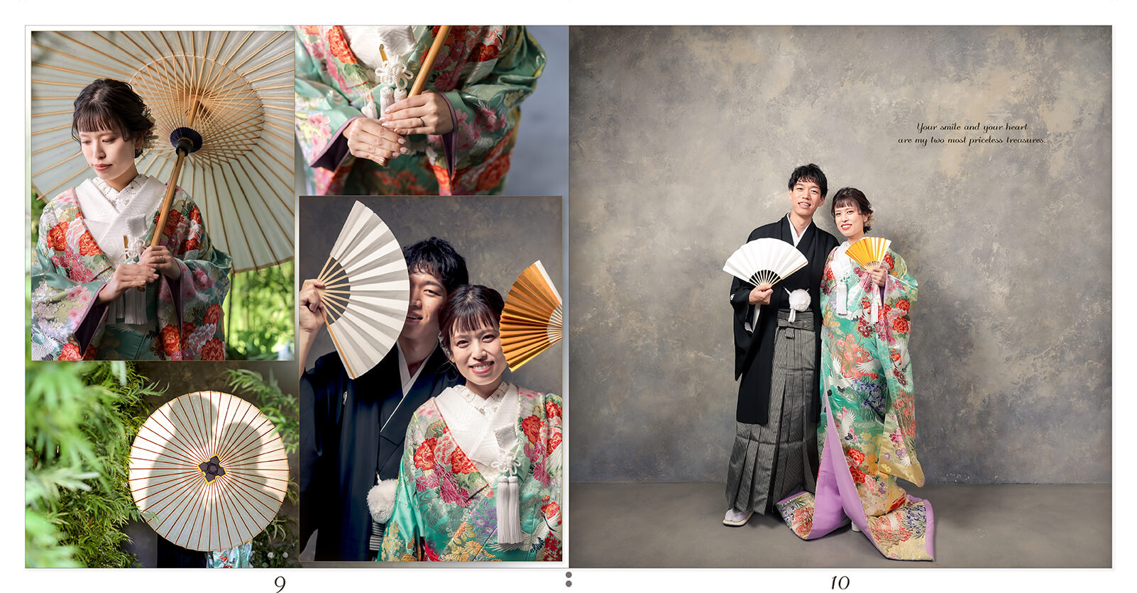 9～10ページ 旧居留地38番館 結婚アルバム