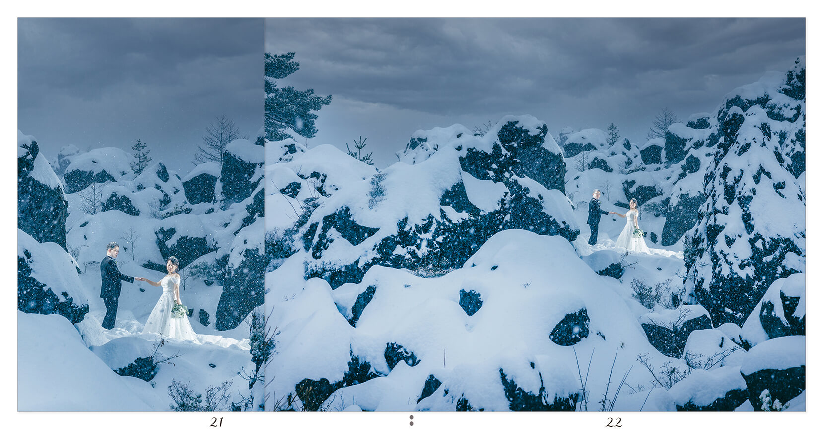 21～22ページ 高峰マウンテンパーク/ 鬼押出し園 前撮りアルバム