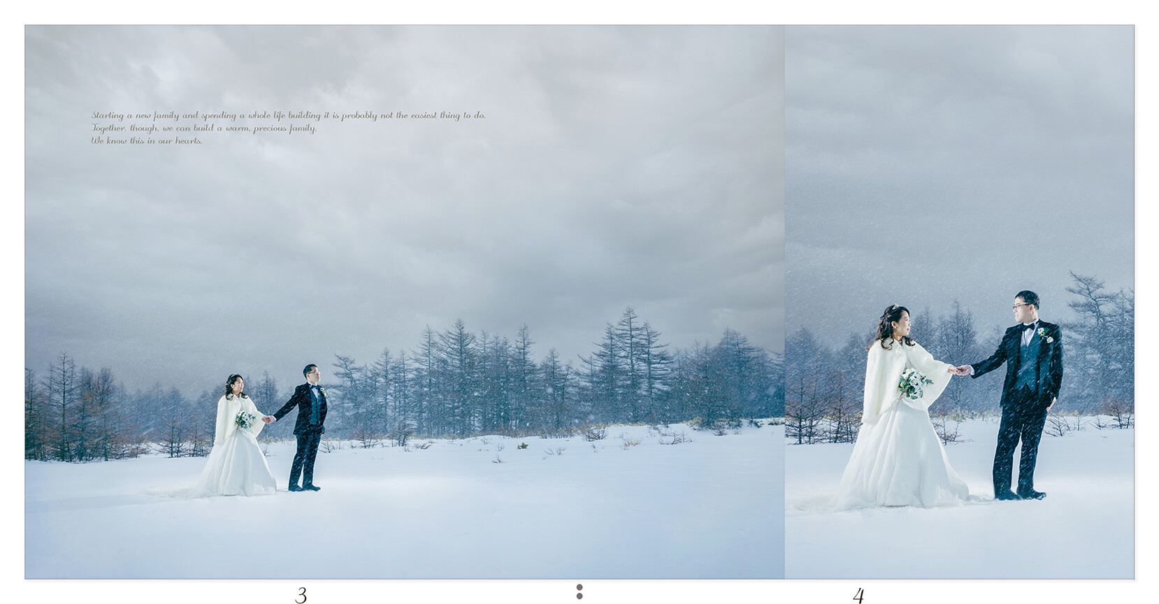 3～4ページ 高峰マウンテンパーク/ 鬼押出し園 前撮りアルバム