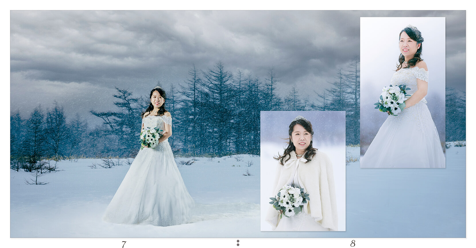 7～8ページ 高峰マウンテンパーク/ 鬼押出し園 前撮りアルバム