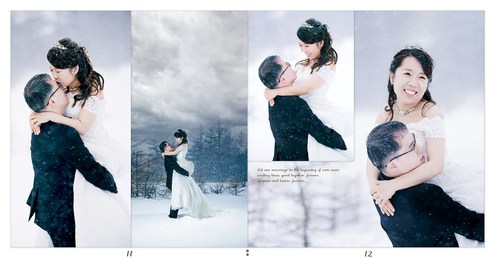 11～12ページ 高峰マウンテンパーク/ 鬼押出し園 前撮りアルバム