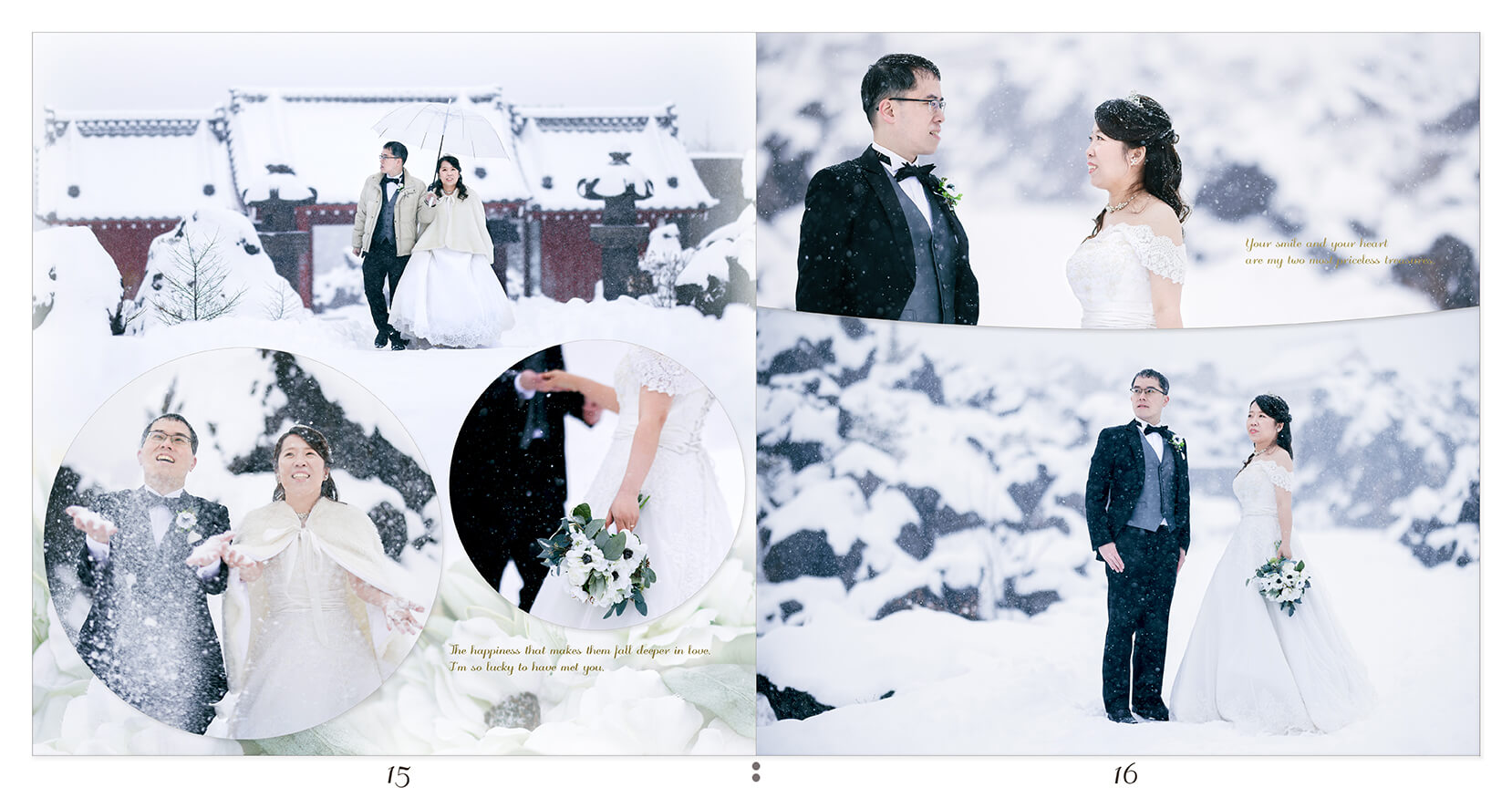 15～16ページ 高峰マウンテンパーク/ 鬼押出し園 前撮りアルバム