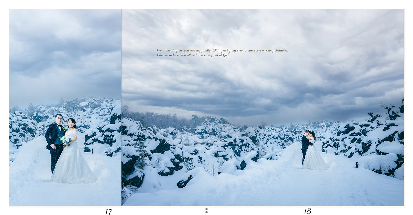 17～18ページ 高峰マウンテンパーク/ 鬼押出し園 前撮りアルバム