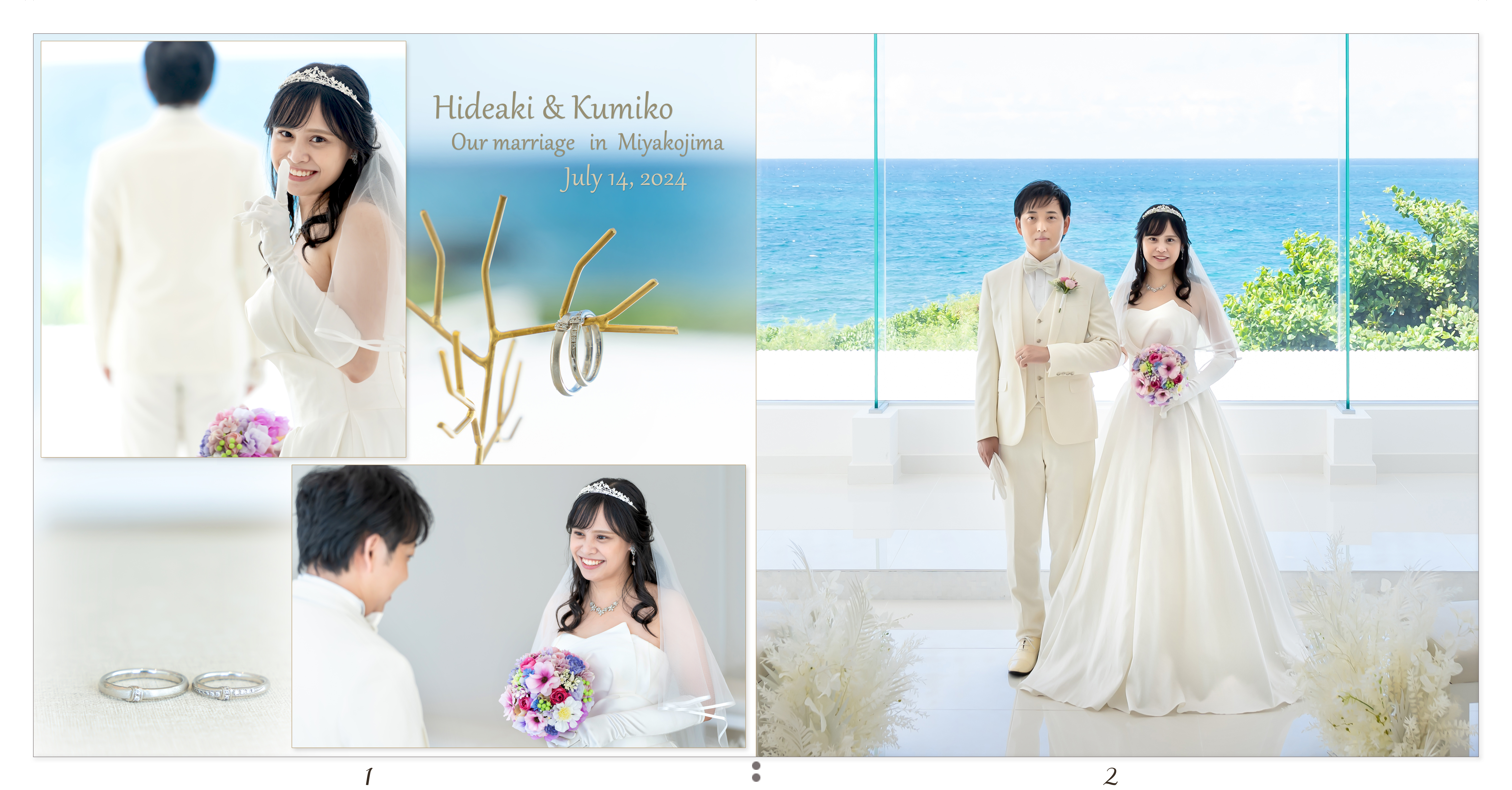 1～2ページ 宮古島 フォトウェディング
