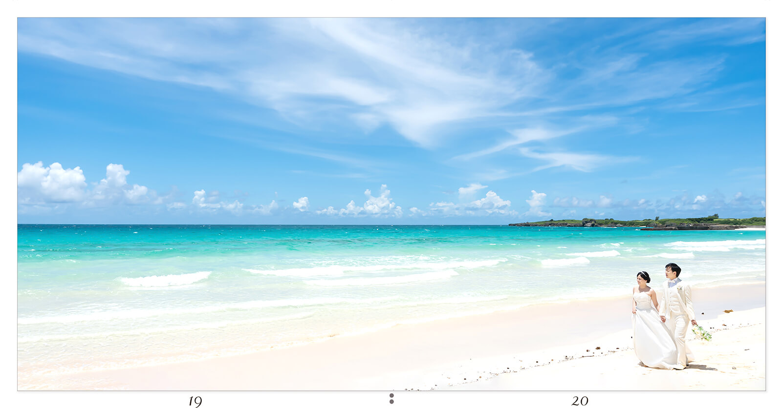 19～20ページ 宮古島 フォトウェディング