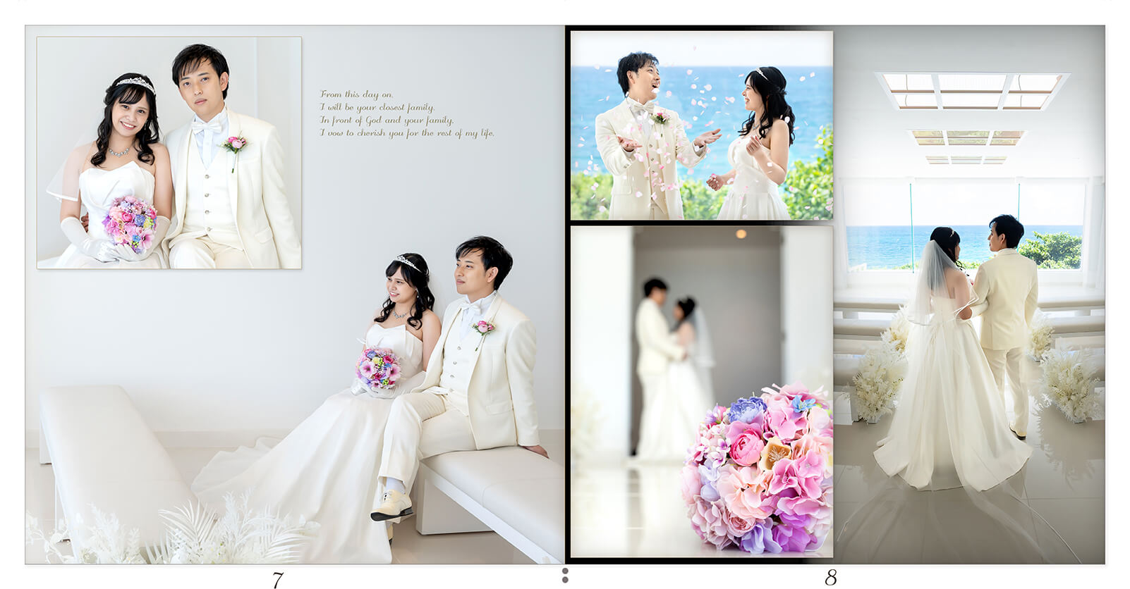 7～8ページ 宮古島 フォトウェディング