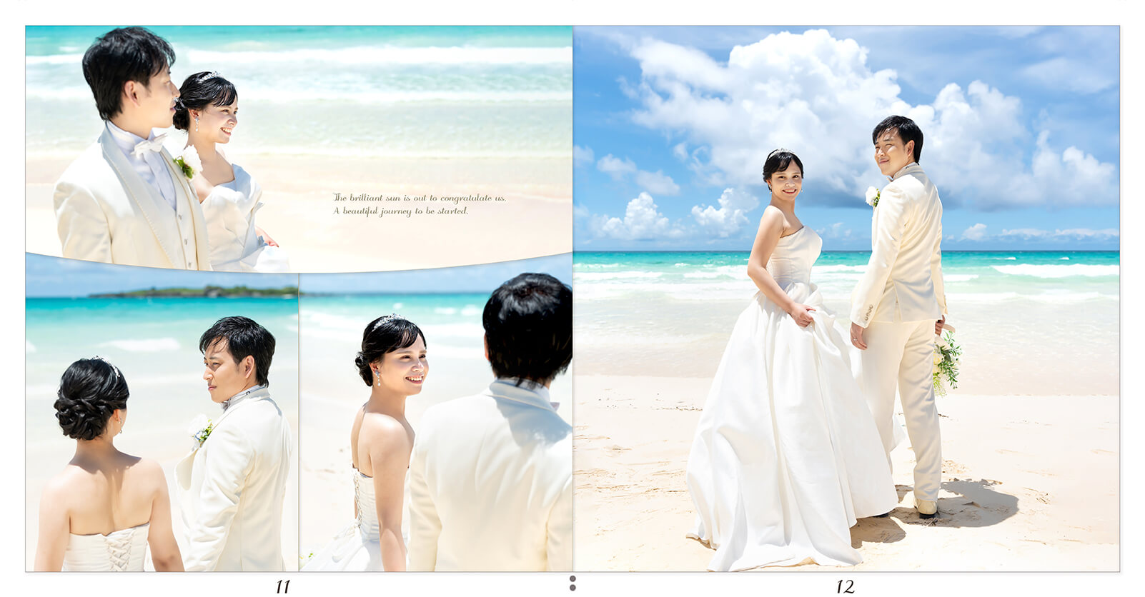 11～12ページ 宮古島 フォトウェディング
