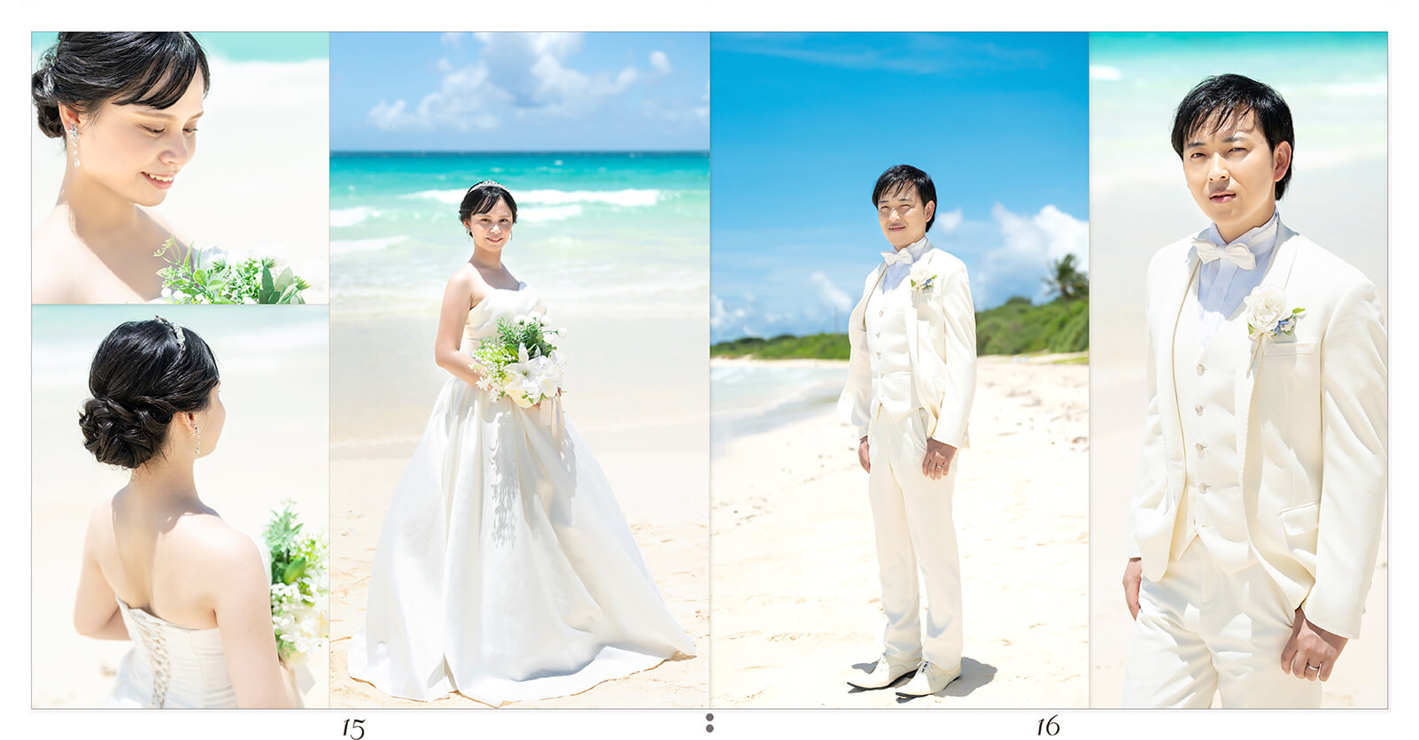 15～16ページ 宮古島 フォトウェディング