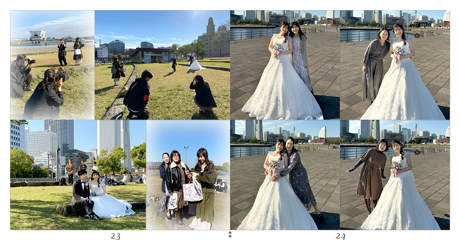 23～24ページ 横浜　フォトウェディング