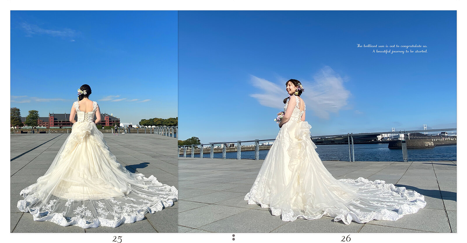25～26ページ 横浜　フォトウェディング
